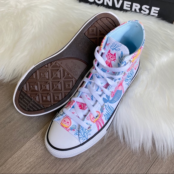 NWT Converse Underwater Party Chuck Taylor - Picture 4 of 8